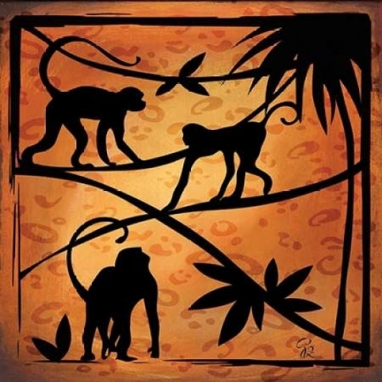 Safari Silhouette II Poster Print by Gena Rivas-Velazquez-VARPDXRB7608GRV Image 1