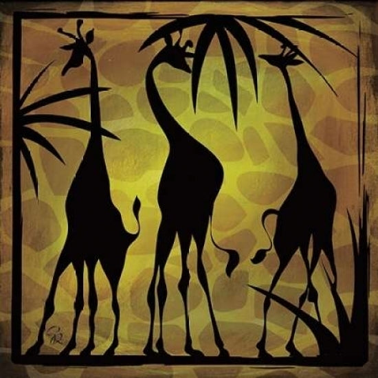 Safari Silhouette III Poster Print by Gena Rivas-Velazquez-VARPDXRB7609GRV Image 1