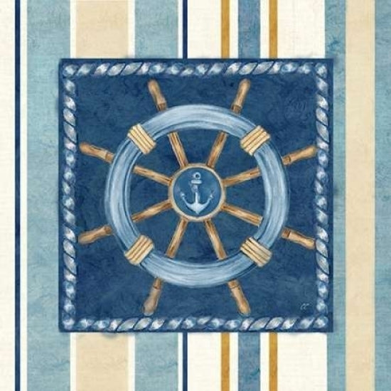 Nautical Stripe IV Poster Print by Cynthia Coulter-VARPDXRB7827CC Image 2