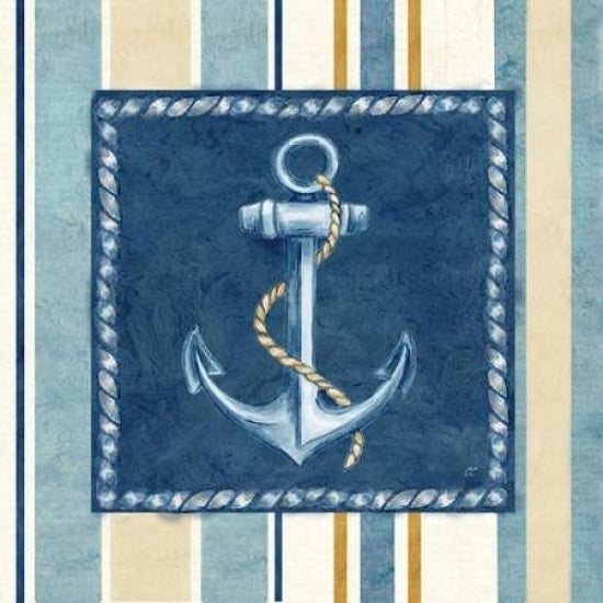 Nautical Stripe III Poster Print by Cynthia Coulter-VARPDXRB7826CC Image 1