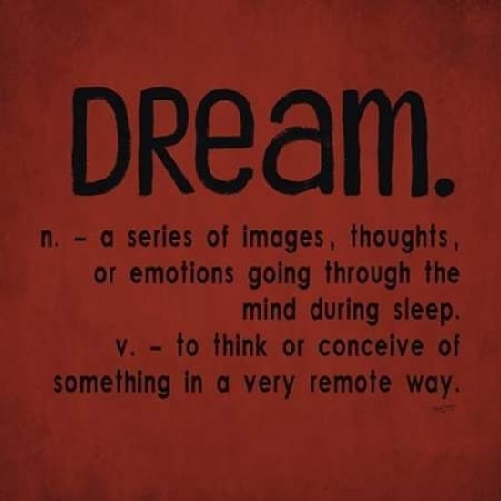 Definitions-Dream II Poster Print by Tara Reed-VARPDXRB8032TR Image 1