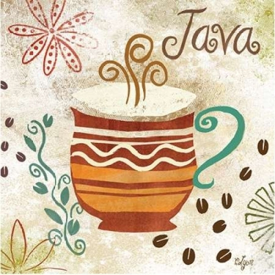 Colorful Coffee II Poster Print by Rebecca Lyon-VARPDXRB8043RL Image 2