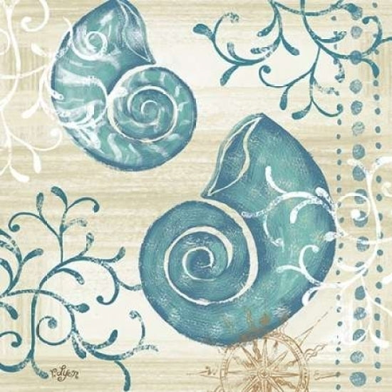 Tranquil Shell II Poster Print by Rebecca Lyon-VARPDXRB8049RL Image 2