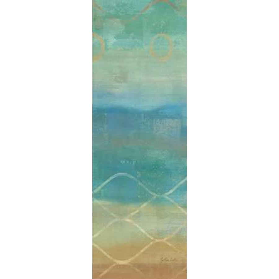 Abstract Waves Blue Panel II Poster Print by Cynthia Coulter-VARPDXRB8091CC Image 1