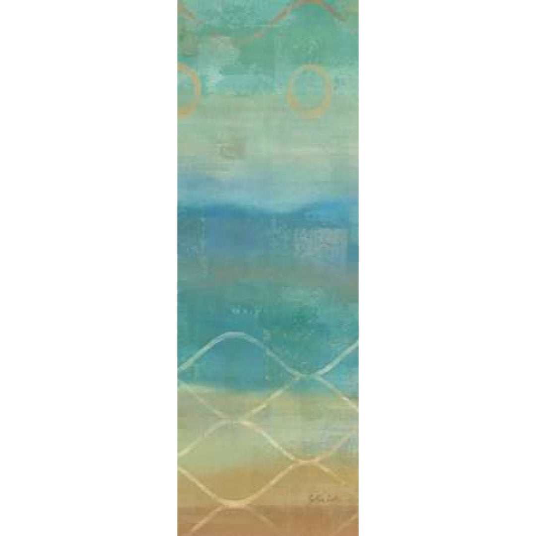 Abstract Waves Blue Panel II Poster Print by Cynthia Coulter-VARPDXRB8091CC Image 2