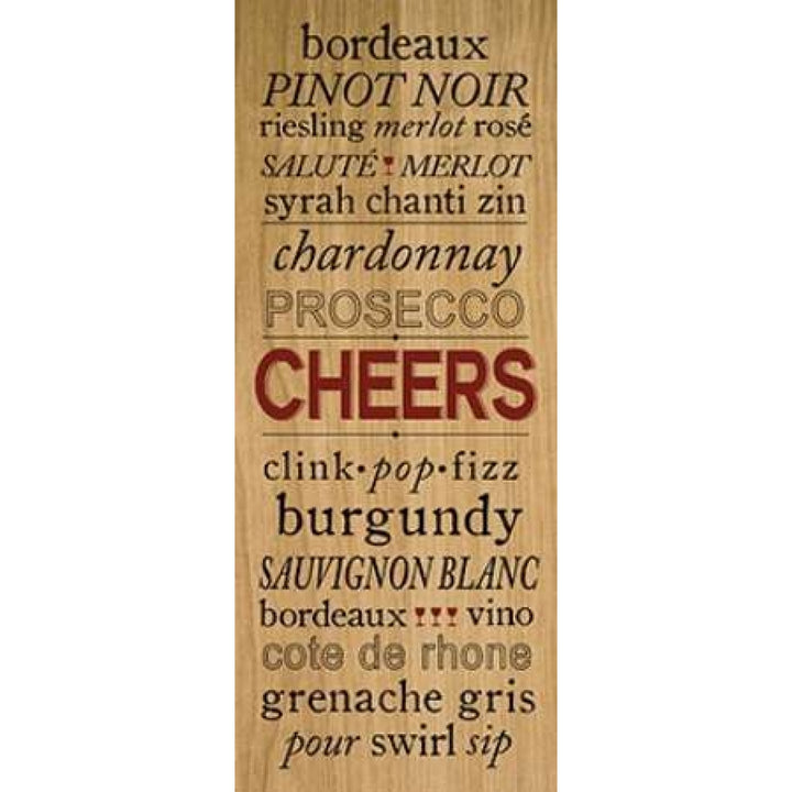 Wine Words II Poster Print by h.artworks-VARPDXRB8177HA Image 2