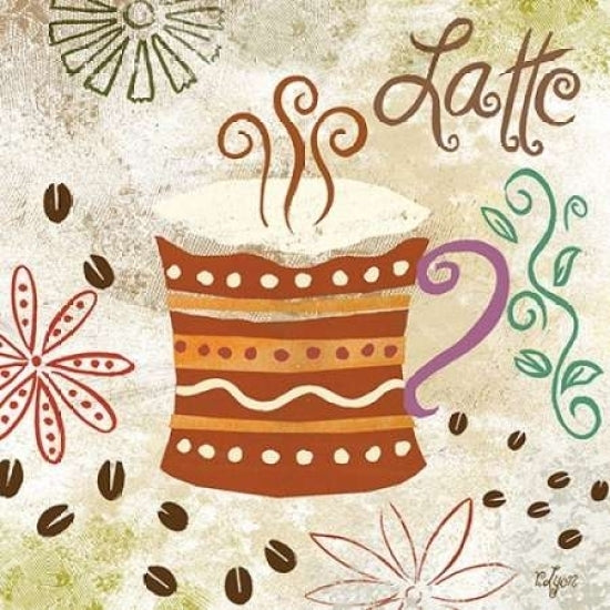 Colorful Coffee IV Poster Print by Rebecca Lyon-VARPDXRB8304RL Image 1