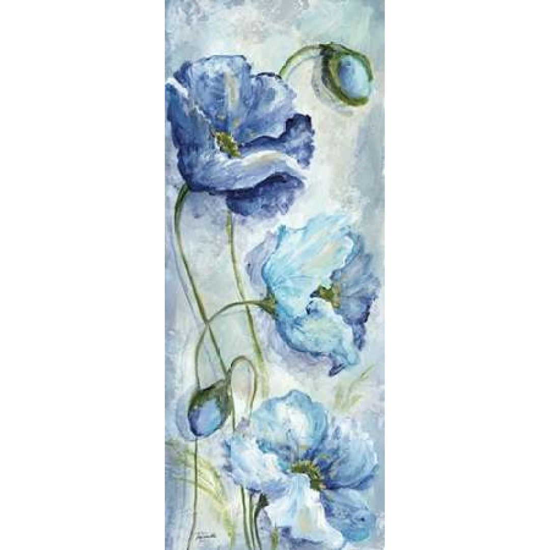 Indigo Poppies I Poster Print by Tre Sorelle Studios-VARPDXRB8626TS Image 2