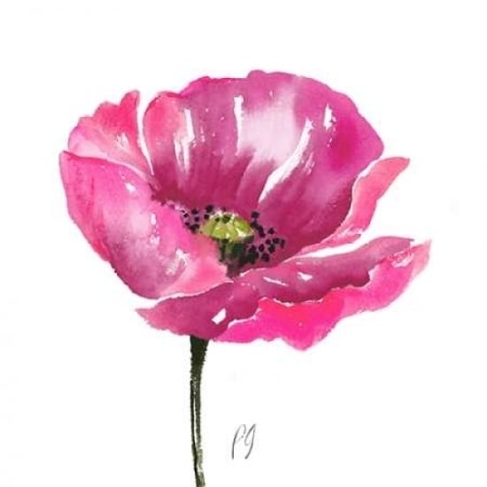 Poppies Tempo I Poster Print by Pamela Gladding-VARPDXRB9240PG Image 1