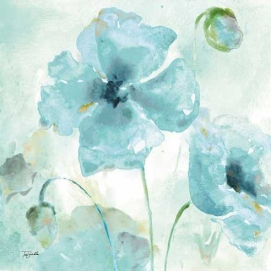 Watercolor Garden Blue I Poster Print by Tre Sorelle Studios-VARPDXRB9298TS Image 2