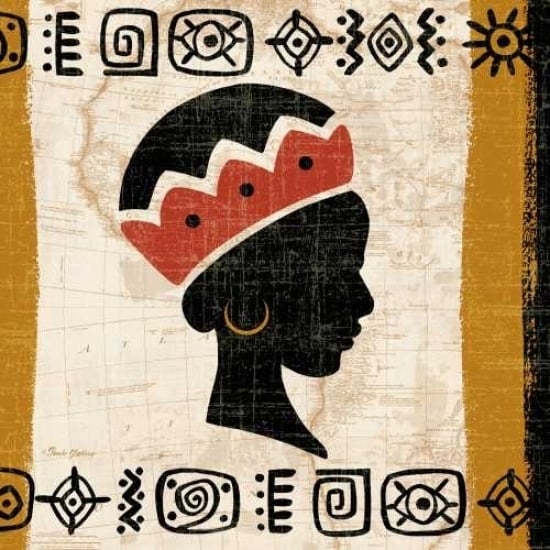 Tribal Beauty I Poster Print by Pamela Gladding-VARPDXRB9335PG Image 1