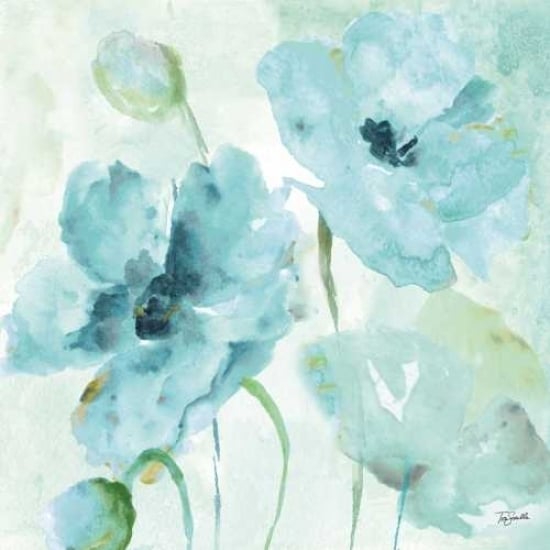 Watercolor Garden Blue II Poster Print by Tre Sorelle Studios-VARPDXRB9299TS Image 2