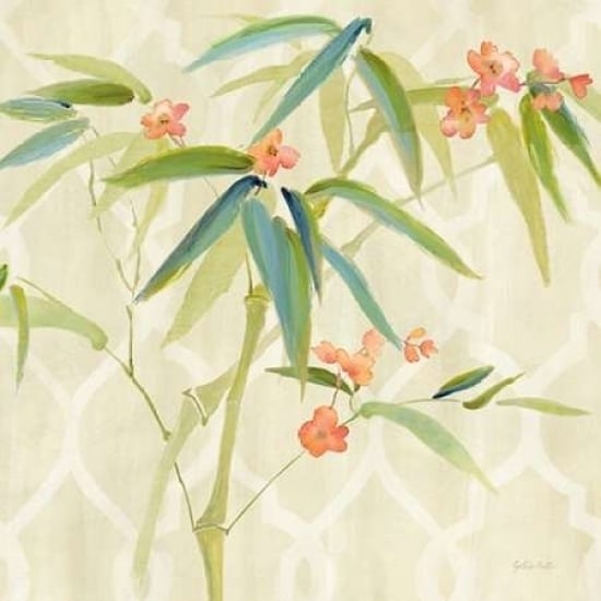 Zen Bamboo w/blossoms I Poster Print by Cynthia Coulter-VARPDXRB9622CC Image 2