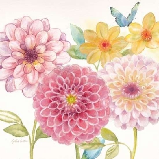 Dahlia Garden I Poster Print by Cynthia Coulter-VARPDXRB9635CC Image 2