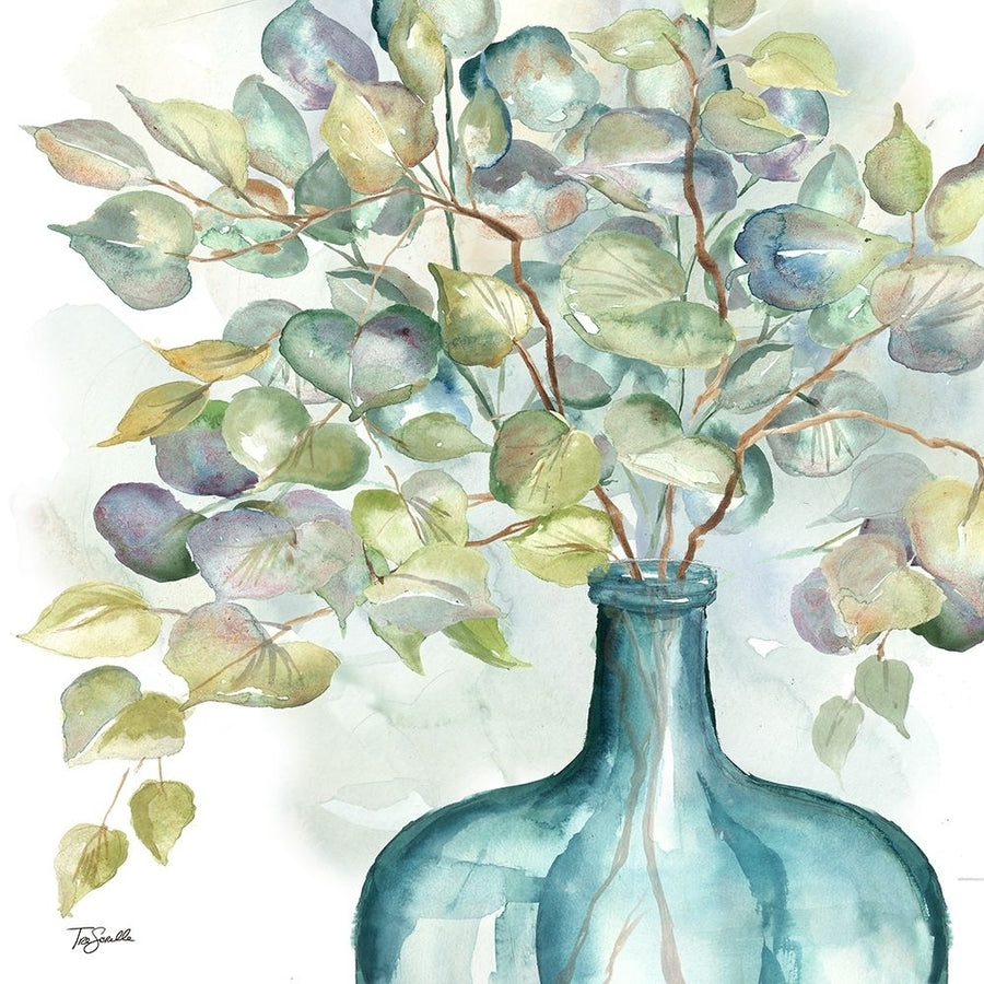 Eucalyptus in Mason Jar III by Tre Sorelle Studios-VARPDXRBEMJ03TS Image 1