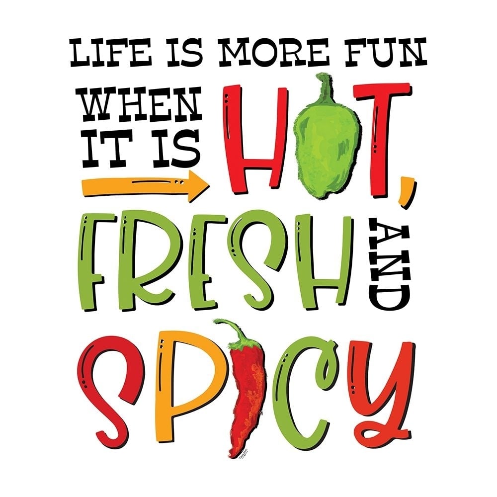 Hot And Spicy I Poster Print - Tara Reed-VARPDXRBHNS01TR Image 1