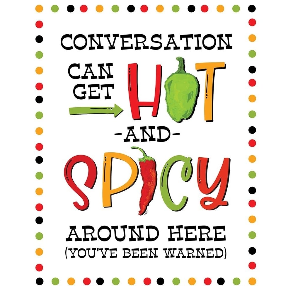 Hot And Spicy V Poster Print - Tara Reed-VARPDXRBHNS05TR Image 1