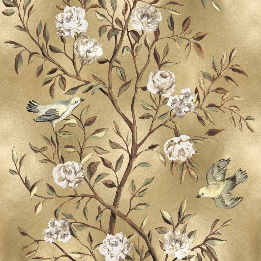 Chinoiserie in Gold II Poster Print by Renee Campbell-VARPDXRCA113468 Image 1