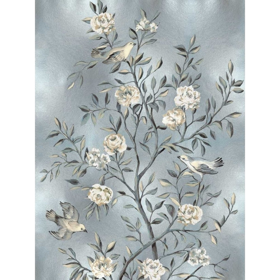 Chinoiserie in Silver III Poster Print by Renee Campbell-VARPDXRCA113472 Image 1