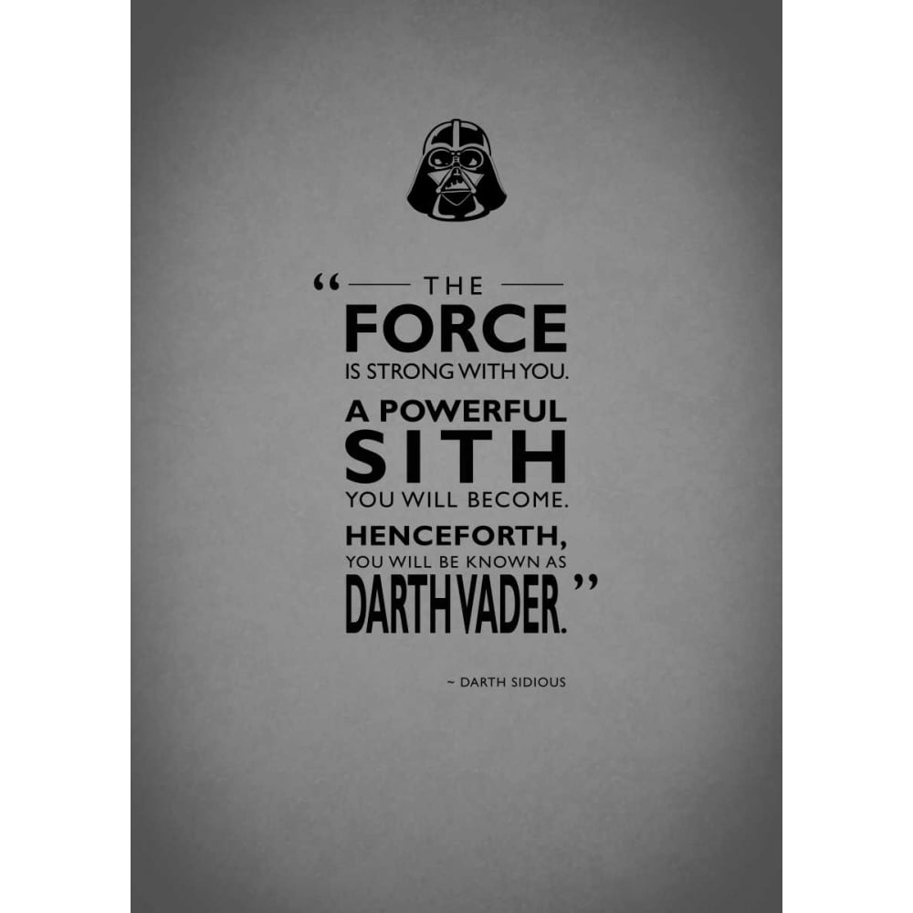 Darth Sidious Powerful Poster Print by Mark Rogan-VARPDXRGN112812 Image 1