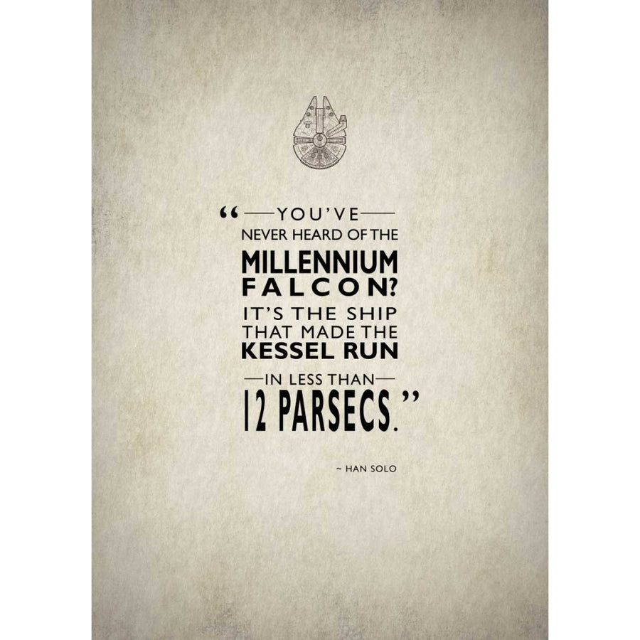 Millennium Falcon Poster Print by Mark Rogan-VARPDXRGN112823 Image 1