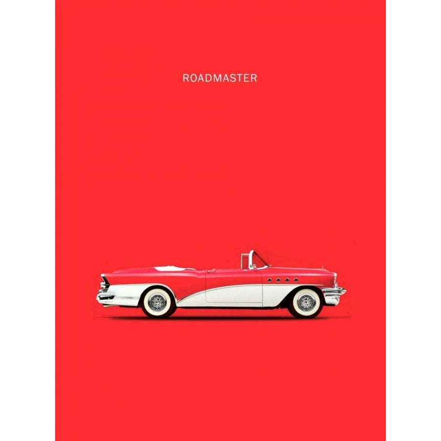 Buick Roadmaster 55 Red Poster Print by Mark Rogan-VARPDXRGN113075 Image 1