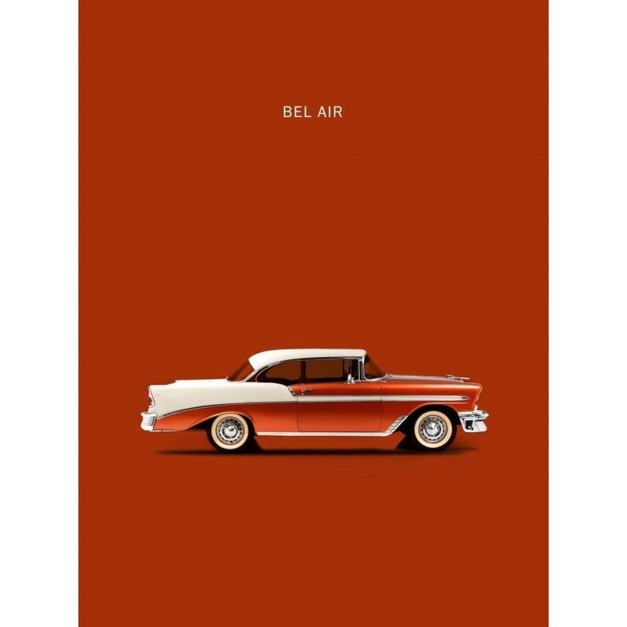 Chev Belair 56 Poster Print by Mark Rogan-VARPDXRGN113076 Image 1