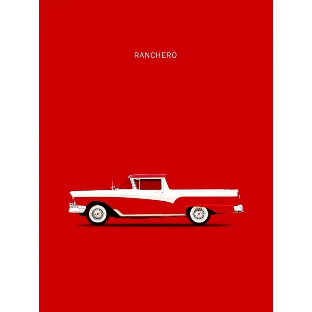 Ford Ranchero 57 Poster Print by Mark Rogan-VARPDXRGN113098 Image 1