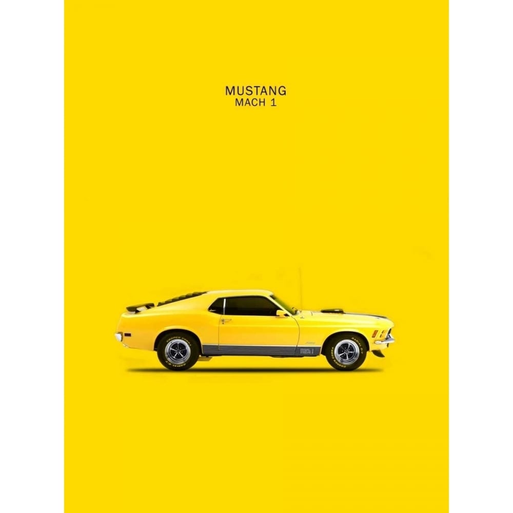 Ford Mustang Mach1 1970 Poster Print by Mark Rogan-VARPDXRGN113095 Image 1