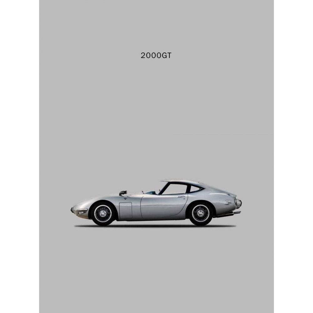 Toyotta 2000GT Grey Poster Print by Mark Rogan-VARPDXRGN113120 Image 1