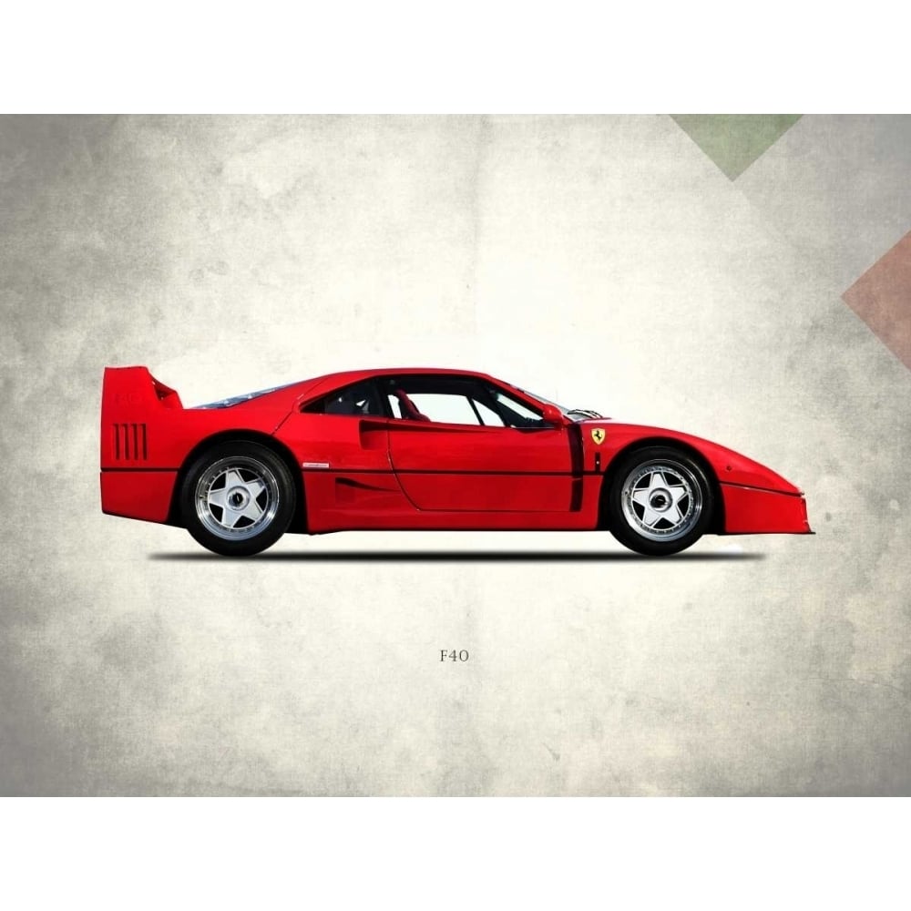 Ferrari F40 Berlinette 1992 Poster Print by Mark Rogan-VARPDXRGN113388 Image 1