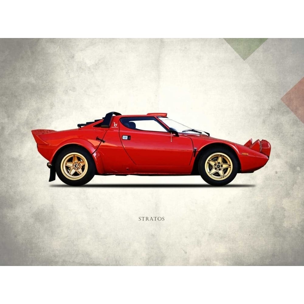 Lancia Stratos 1974 Poster Print by Mark Rogan-VARPDXRGN113400 Image 1