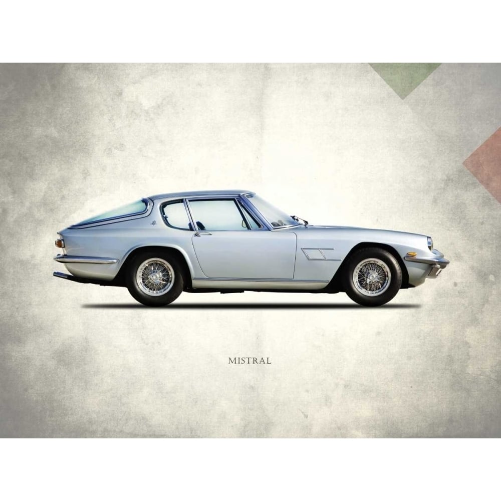 Maserati Mistral 1969 Poster Print by Mark Rogan-VARPDXRGN113405 Image 1