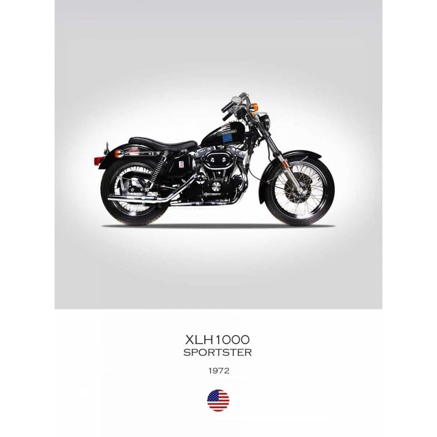 Harley Davidson XLH1000 Sports Poster Print by Mark Rogan-VARPDXRGN113690 Image 1