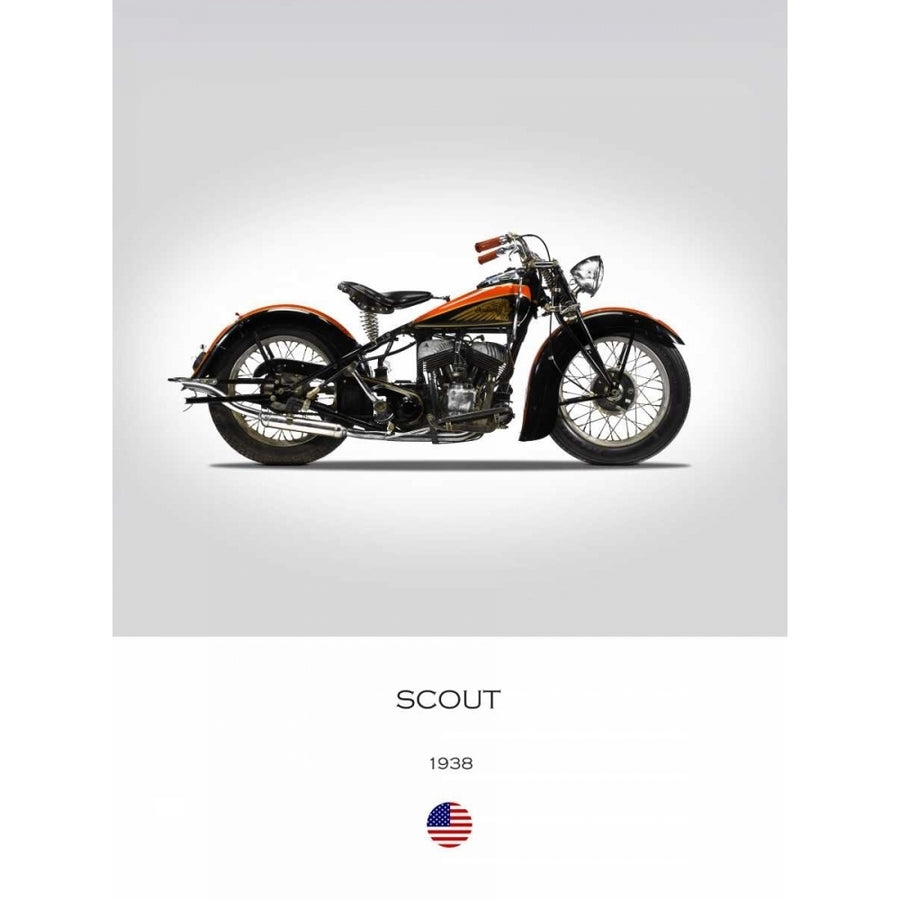 Indian Scout 1938 Poster Print by Mark Rogan-VARPDXRGN113710 Image 1