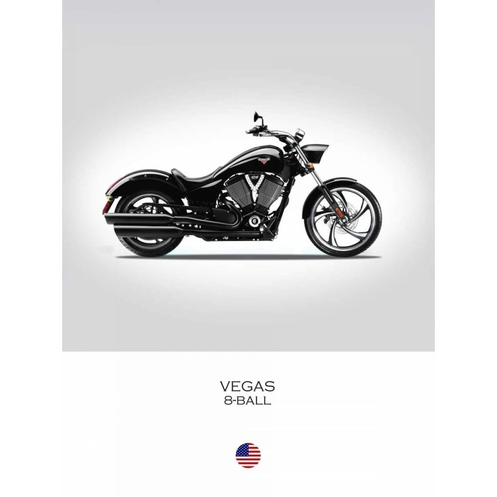 Victory Vegas 8 Ball Poster Print by Mark Rogan-VARPDXRGN113713 Image 1