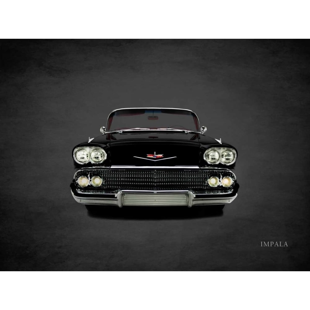 Chevrolet Impala 1958 Poster Print by Mark Rogan-VARPDXRGN114405 Image 1