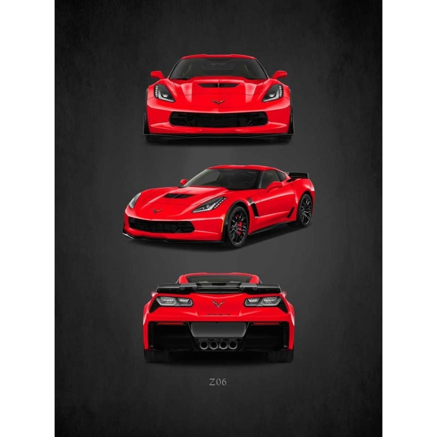 Chevrolet-Corvette-Z06 Poster Print by Mark Rogan-VARPDXRGN114406 Image 1