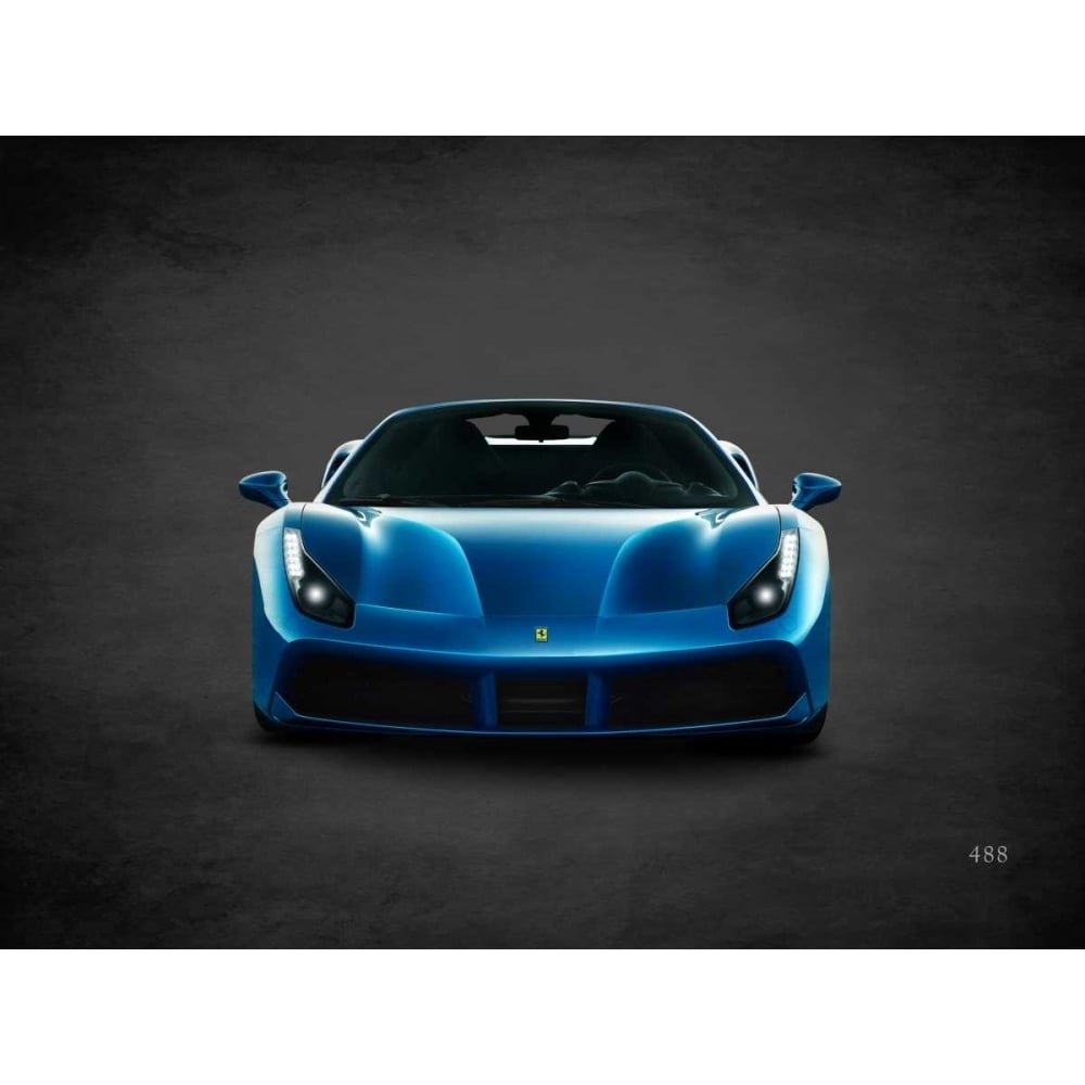 Ferrari 488 Poster Print by Mark Rogan-VARPDXRGN114417 Image 1