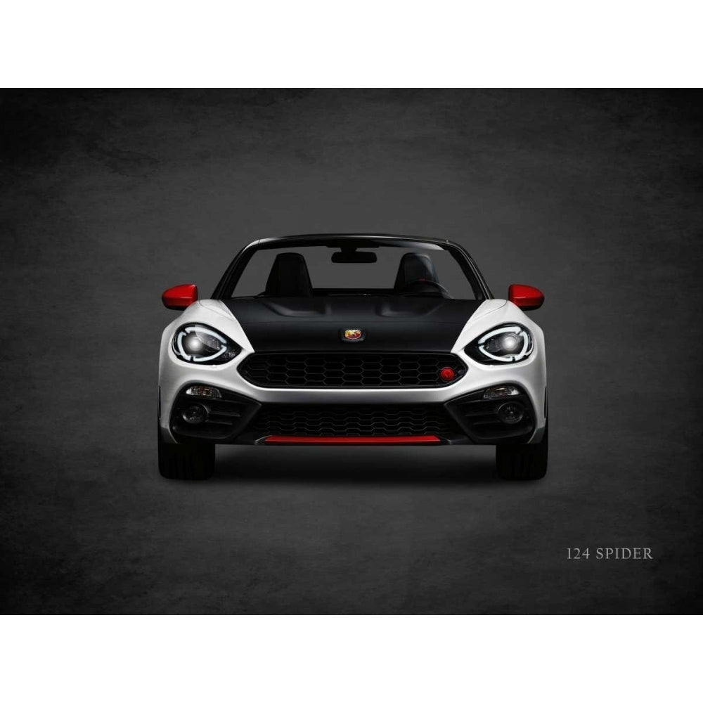 Fiat 124 Spider Poster Print by Mark Rogan-VARPDXRGN114423 Image 1