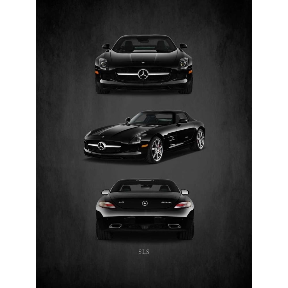 Merc Benz SLS AMG Poster Print by Mark Rogan-VARPDXRGN114437 Image 1