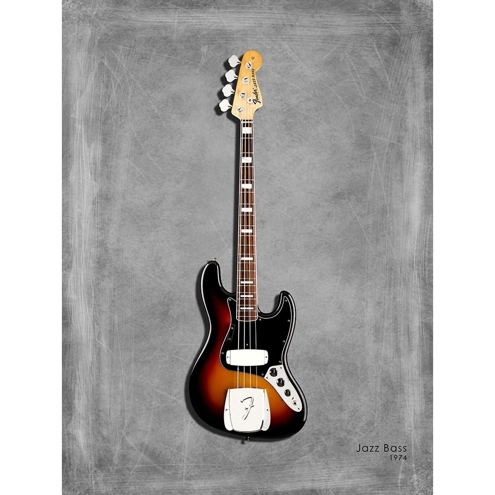 Fender Jazzbass74 Poster Print by Mark Rogan-VARPDXRGN114859 Image 1