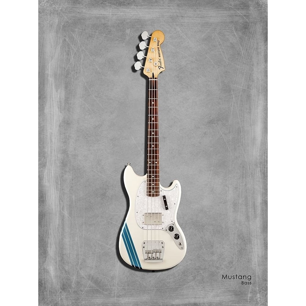 Fender MustangBass Poster Print by Mark Rogan-VARPDXRGN114861 Image 1