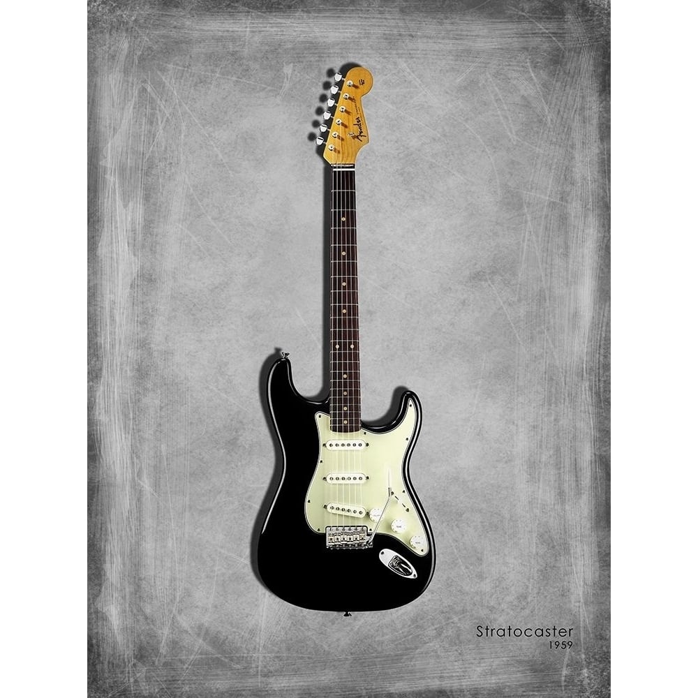 Fender Stratocaster 59 Poster Print by Mark Rogan-VARPDXRGN114867 Image 1