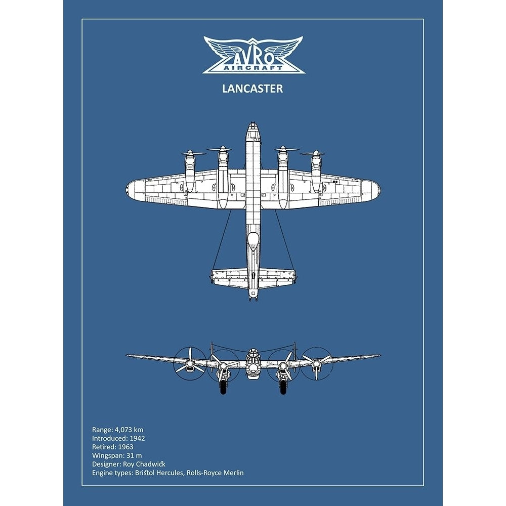 BP Avro Lancaster Poster Print by Mark Rogan-VARPDXRGN114903 Image 1