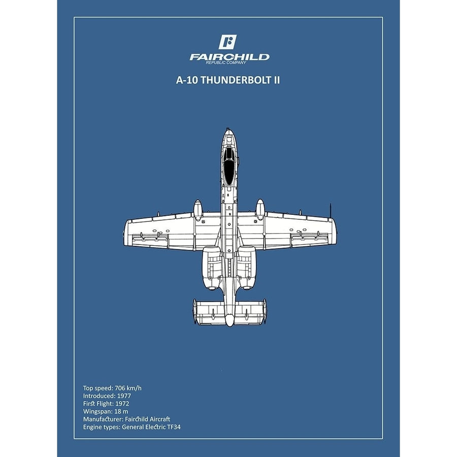 BP A-10 Thunderbolt 2 Poster Print by Mark Rogan-VARPDXRGN114901 Image 1