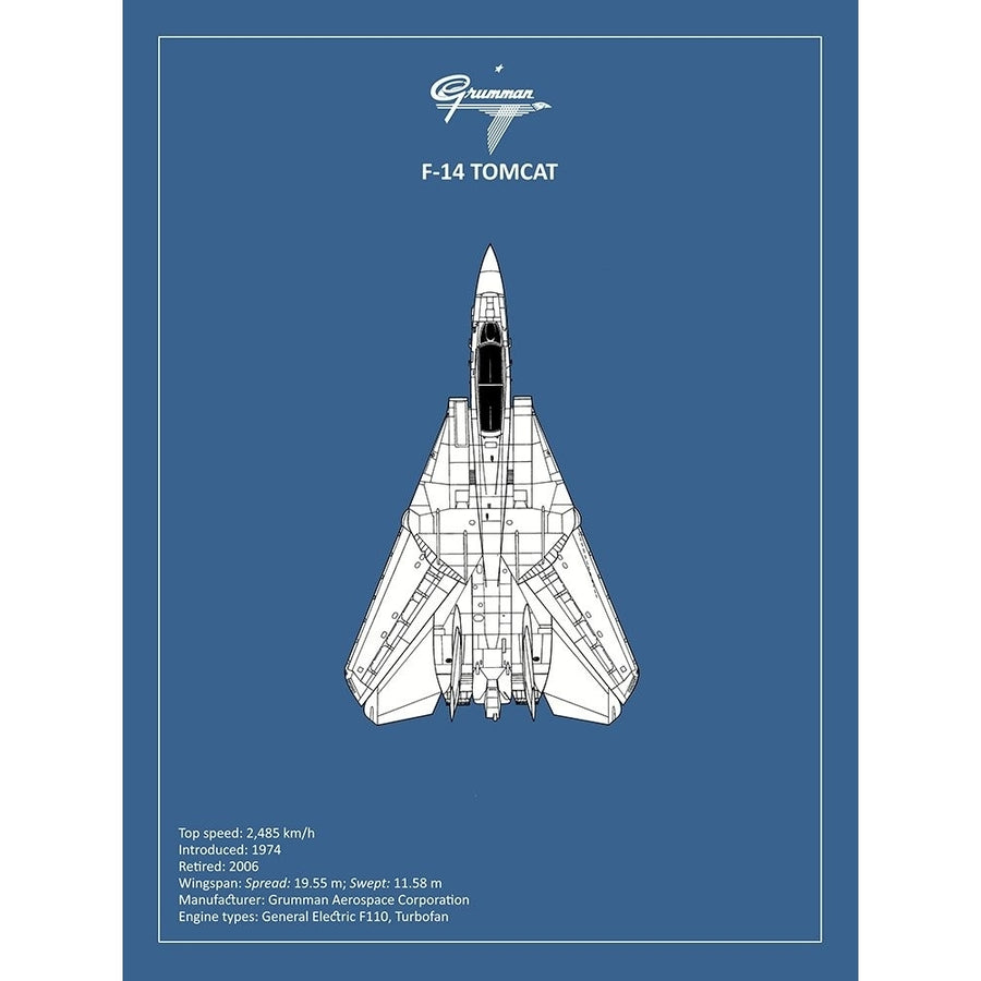 BP F-14-Tomcat Poster Print by Mark Rogan-VARPDXRGN114919 Image 1