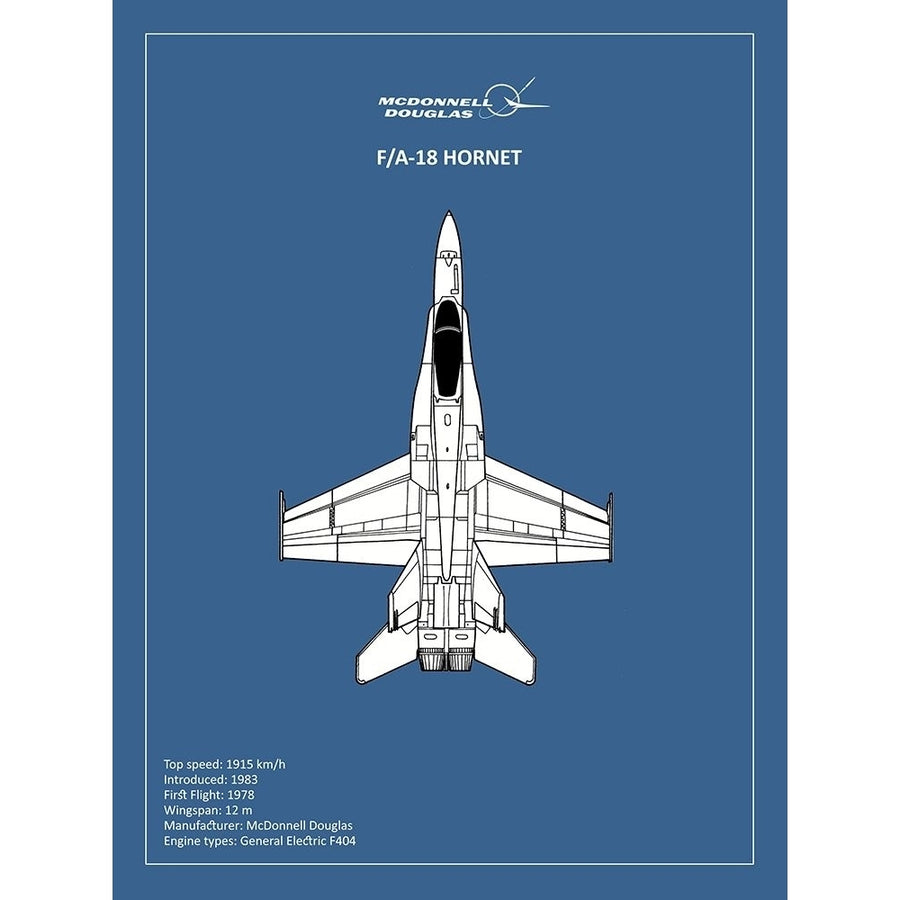 BP FA18 Hornet Poster Print by Mark Rogan-VARPDXRGN114925 Image 1