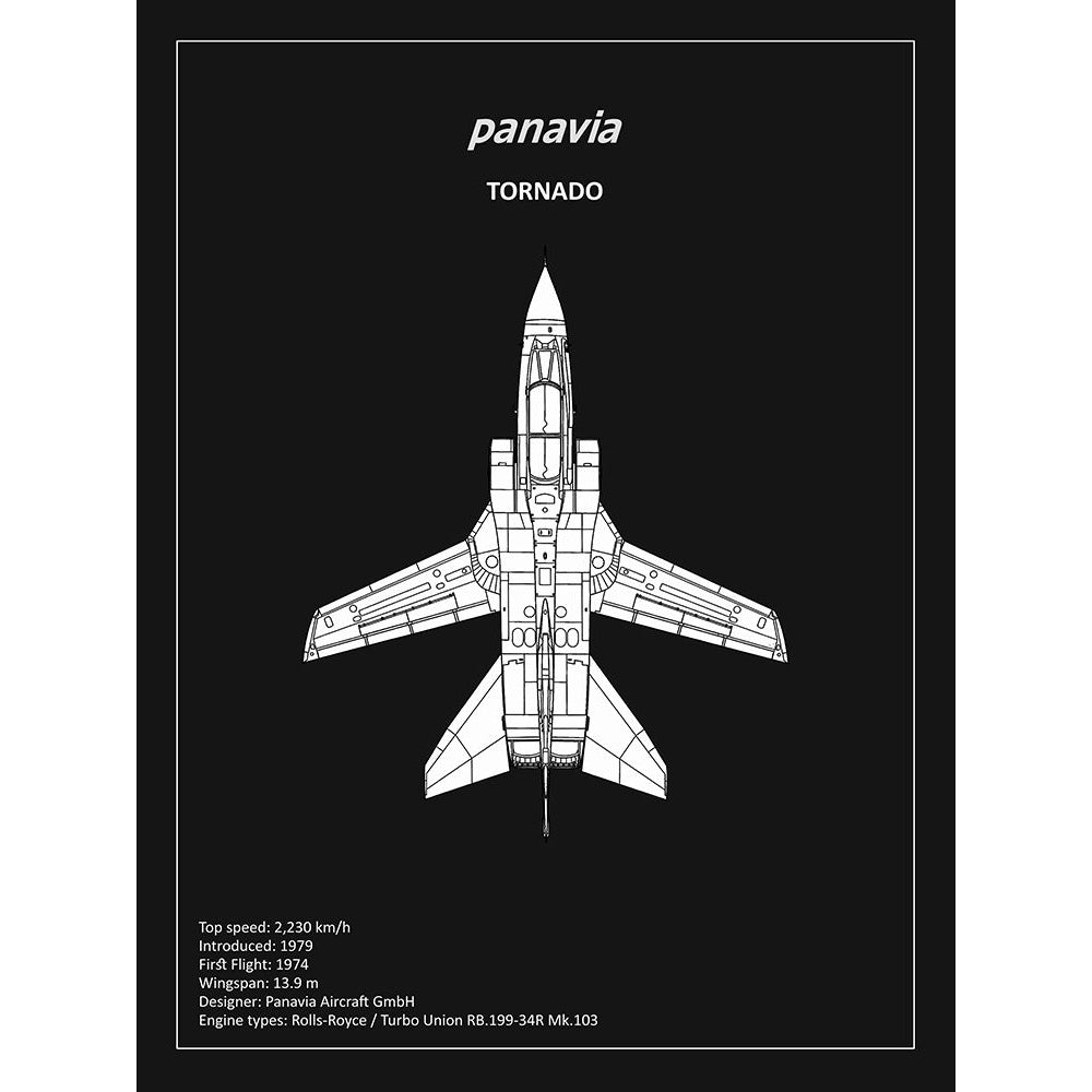 BP Panavia Tornado Black Poster Print by Mark Rogan-VARPDXRGN114948 Image 1