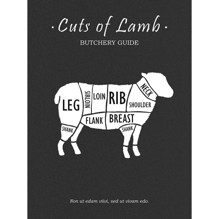 Butchery Lamb Poster Print by Mark Rogan-VARPDXRGN116689 Image 1